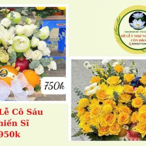 COMBO ĐỒ LỄ CÔ SÁU & LỄ TƯỢNG ĐÀI CHIẾN SĨ
