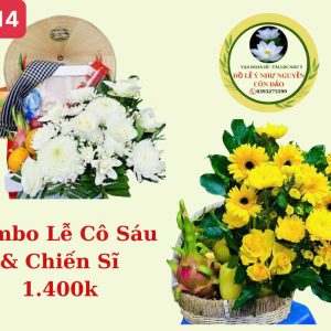 COMBO ĐỒ LỄ CÔ SÁU & LỄ TƯỢNG ĐÀI CHIẾN SĨ