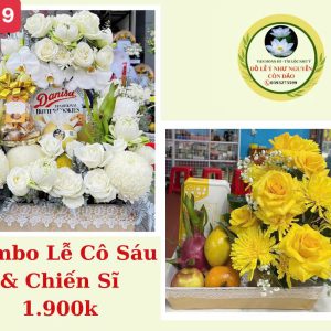 COMBO ĐỒ LỄ CÔ SÁU & LỄ TƯỢNG ĐÀI CHIẾN SĨ